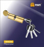 Цилиндровый механизм Msm CW110 PB 50*60 кл-верт (латунь) перфо