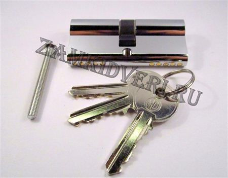 Механизм цилиндровый Handle Design E65 CP 32,5*32,5 кл/кл (никель)