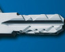 Цилиндр Evva ICS 77 мм 31x46 ключ-ключ (никель)