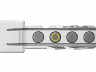 Цилиндр Evva MCS 102 мм 51x51 ключ-ключ